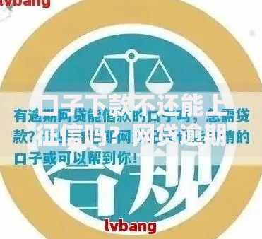 口子下款不还能上征信吗？网贷逾期后果深度解析