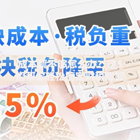 成本票不够怎么办？这5招帮你轻松搞定财税难题