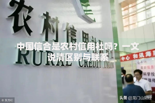 中国信合是农村信用社吗？一文说清区别与联系