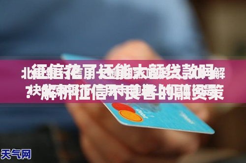 征信花了还能大额贷款吗？解析征信不良者的融资策略