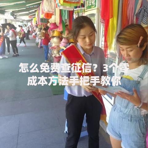 怎么免费查征信？3个零成本方法手把手教你
