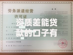 资质差能贷款的口子有哪些选择？如何申请？