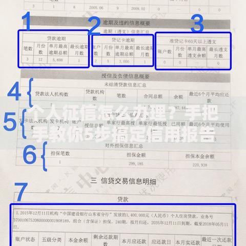 个人征信怎么办理？手把手教你5步搞定信用报告