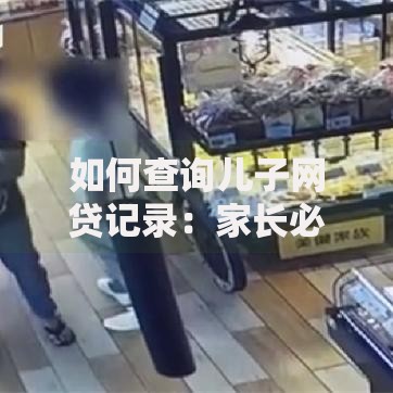 如何查询儿子网贷记录：家长必看查询方法与风险解析
