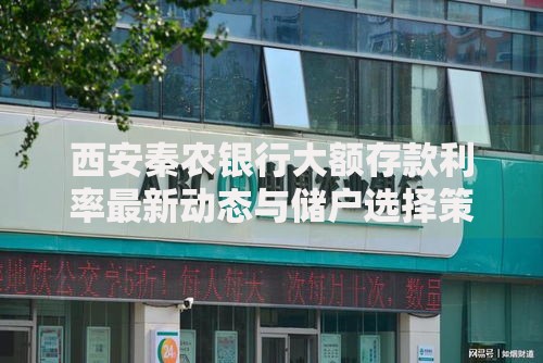 西安秦农银行大额存款利率最新动态与储户选择策略