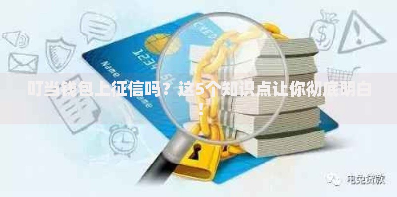 叮当钱包上征信吗？这5个知识点让你彻底明白！