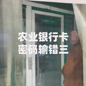 农业银行卡密码输错三次要多久才能恢复？解锁时间与解决方法