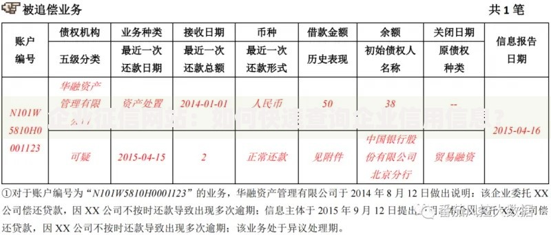 企业征信网站：如何快速查询企业信用信息？