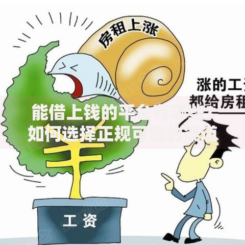 能借上钱的平台有哪些？如何选择正规可靠的渠道