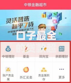 口子最全的贷款超市：如何一站式解决资金需求？