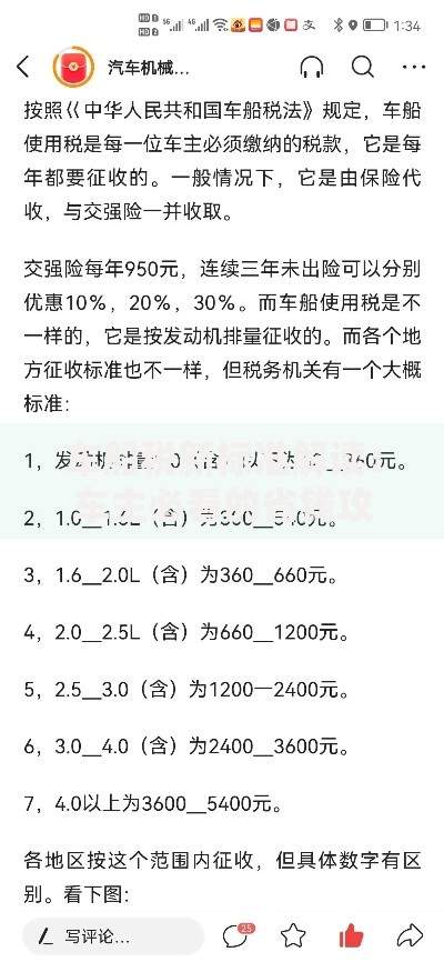 车船税新标准解读：车主必看的省钱攻略与政策变化