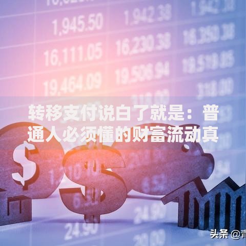 转移支付说白了就是：普通人必须懂的财富流动真相
