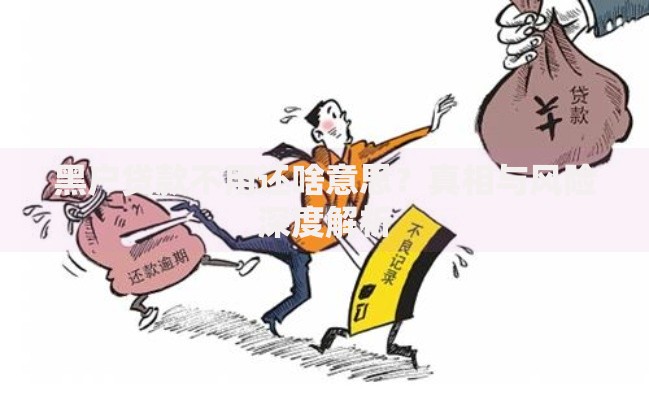 黑户贷款不用还啥意思？真相与风险深度解析