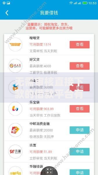 无需审核直接下款的借款平台有哪些？深度解析正规渠道与风险防范