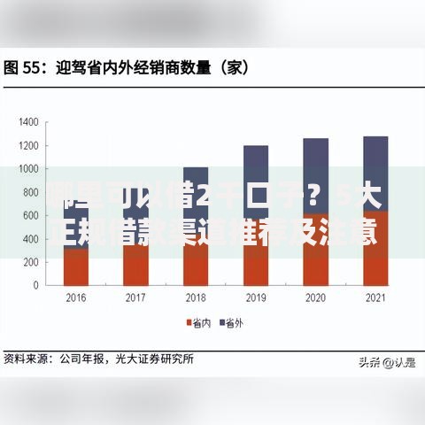 哪里可以借2千口子？5大正规借款渠道推荐及注意事项