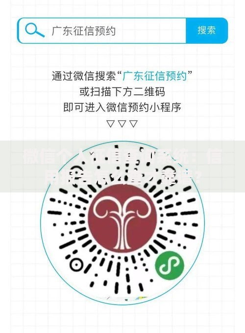 微信个人征信查询系统：信用报告怎么查才靠谱？