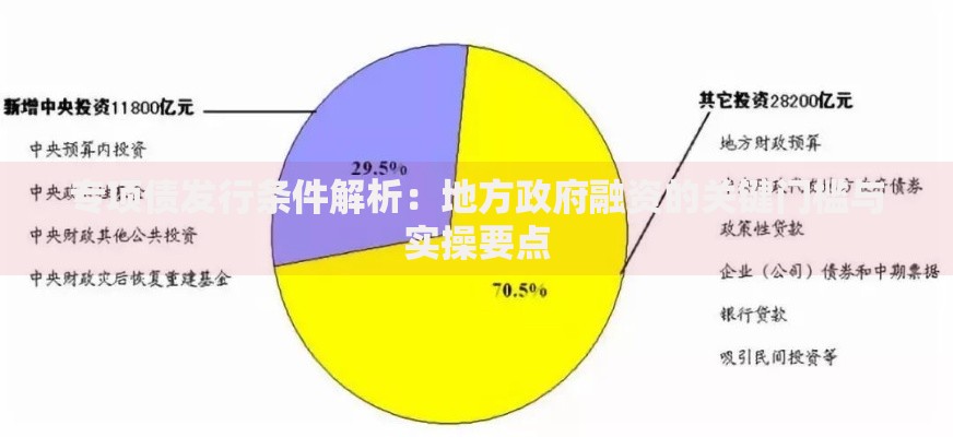 专项债发行条件解析：地方政府融资的关键门槛与实操要点