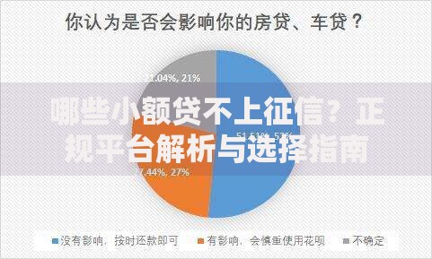 哪些小额贷不上征信？正规平台解析与选择指南