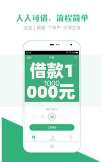 借款1000元马上放款如何快速申请到账
