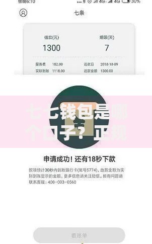 七七钱包是哪个口子？正规贷款渠道解析及使用指南