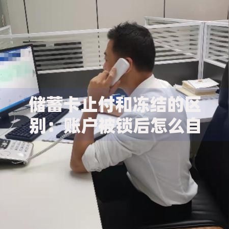 储蓄卡止付和冻结的区别：账户被锁后怎么自救最有效？
