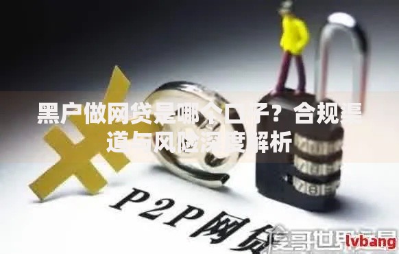 黑户做网贷是哪个口子？合规渠道与风险深度解析