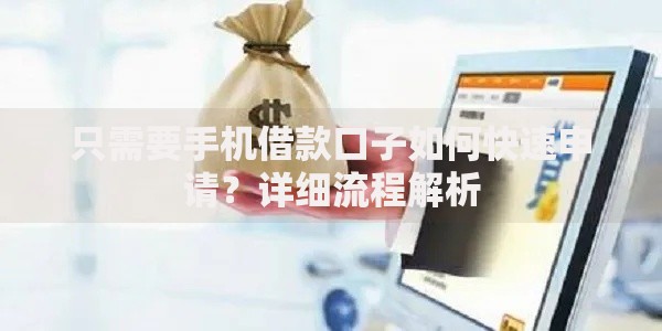 只需要手机借款口子如何快速申请？详细流程解析
