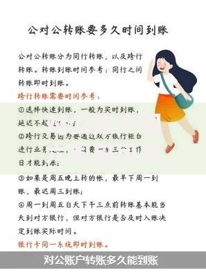 对公账户周六周日可以转账吗？关键规定与到账时间解析
