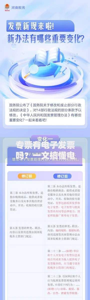 专票有电子发票吗？一文搞懂电子专票最新变化