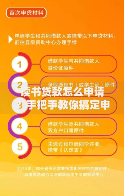 读书贷款怎么申请？手把手教你搞定申请流程与注意事项