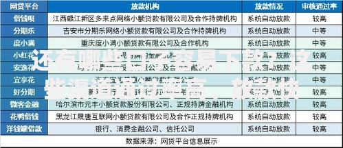 还有哪些口子容易下款？这些渠道通过率高、放款快