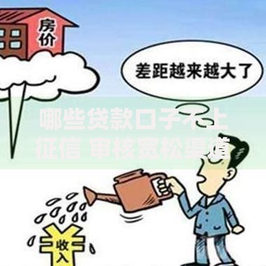 哪些贷款口子不上征信 审核宽松渠道解析