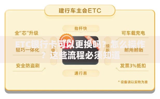 ETC银行卡可以更换吗？怎么操作？这些流程必须知道