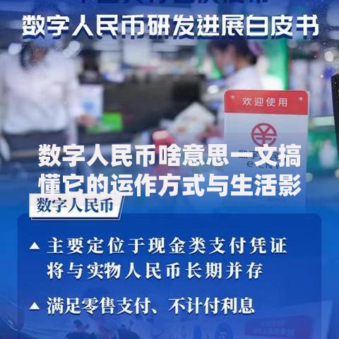 数字人民币啥意思一文搞懂它的运作方式与生活影响