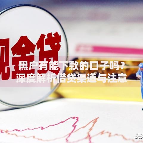黑户有能下款的口子吗？深度解析借贷渠道与注意事项