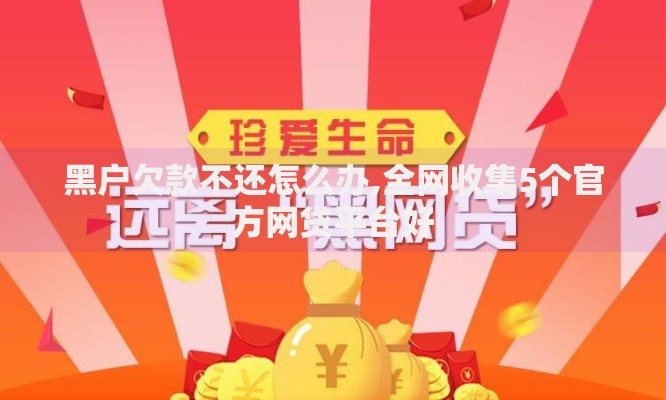 黑户欠款不还怎么办,全网收集5个官方网贷平台好