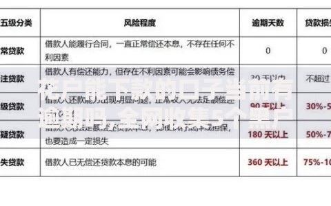 花户能下款的口子当前有逾期吗,全网收集5个黑户贷款口子秒下的