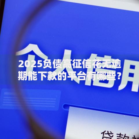 2025负债高征信花无逾期能下款的平台有哪些？权威解析助你快速申贷