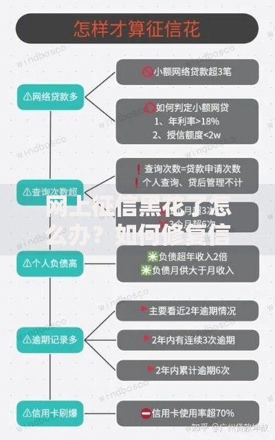 网上征信黑花了怎么办?如何修复信用记录并成功申请贷款 网上征信黑花了怎么办?如何修复信用记录并成功申请贷款
