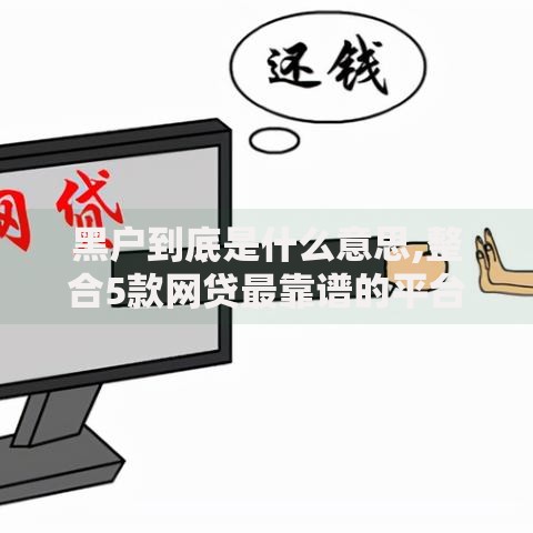 黑户到底是什么意思,整合5款网贷最靠谱的平台