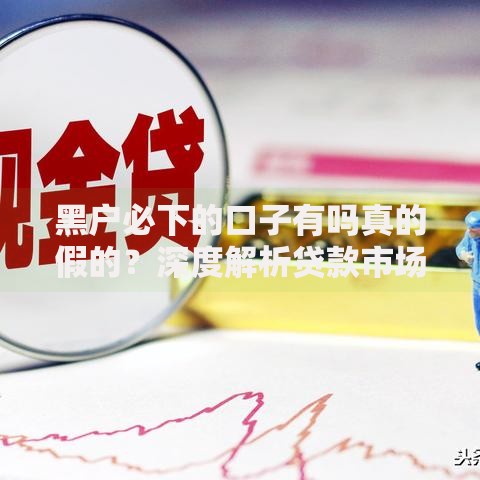 黑户必下的口子有吗真的假的？深度解析贷款市场真实情况