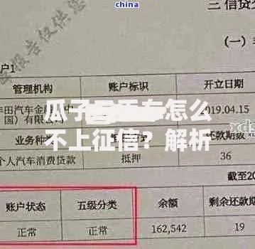 瓜子二手车怎么不上征信？解析贷款与信用记录关联