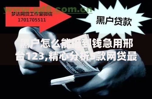 黑户怎么能借到钱急用邢台123,精心分析5款网贷最好下款的平台不看征信