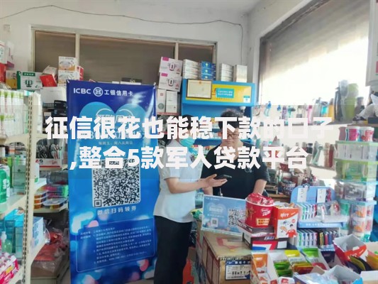 征信很花也能稳下款的口子,整合5款军人贷款平台