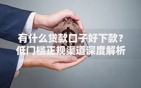 有什么贷款口子好下款?低门槛正规渠道深度解析 有什么贷款口子好下款?低门槛正规渠道深度解析