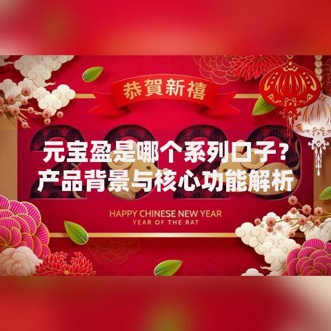 元宝盈是哪个系列口子？产品背景与核心功能解析