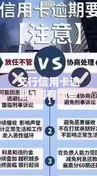 交行信用卡逾期1周有哪些影响？如何补救？