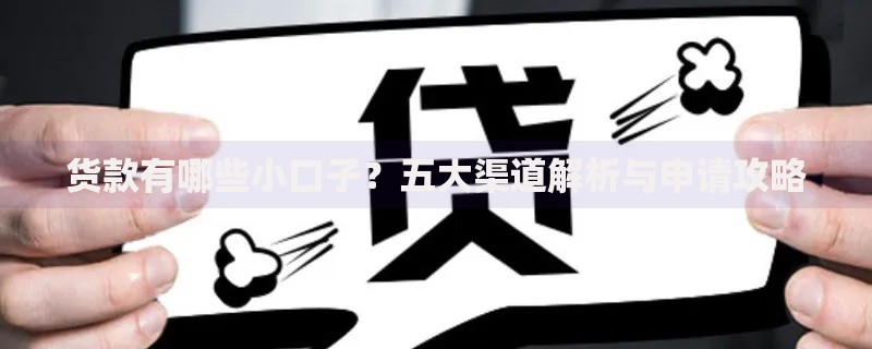 货款有哪些小口子？五大渠道解析与申请攻略