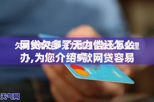 网贷欠多了无力偿还怎么办,为您介绍5款网贷容易下款的平台