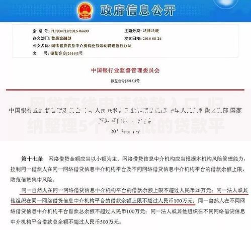 网贷在线申请贷款入口,归纳整理5个利率低的贷款平台
